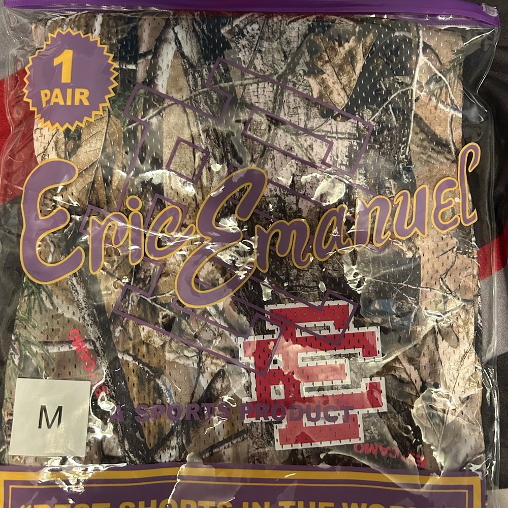 Eric Emanuel Woodland Pattern Shorts
